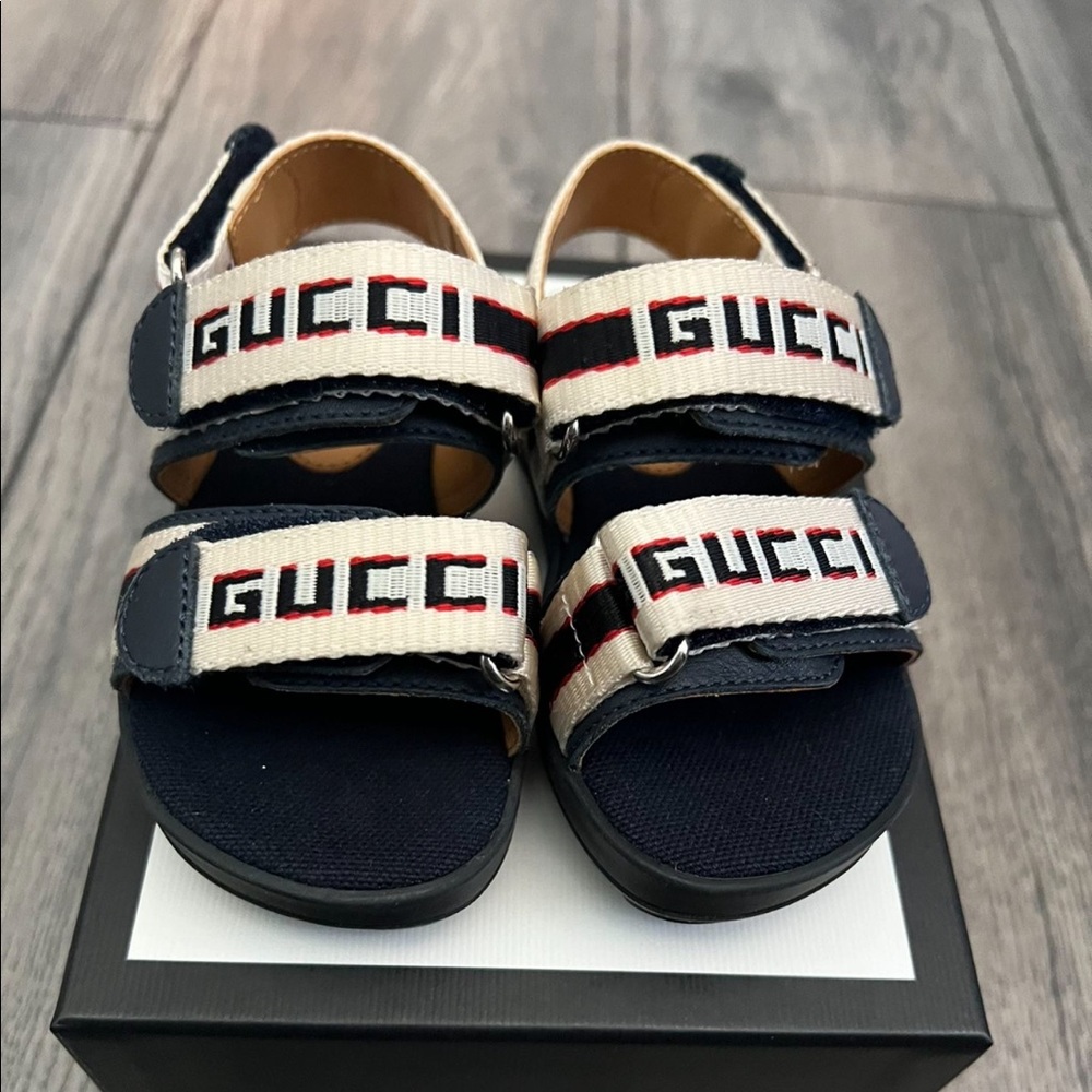 the cutest gucci sandals for toddler girl.